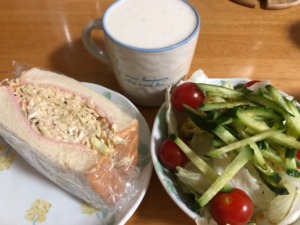 サンドイッチ(2回目)作りました