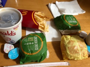 マクドナルドで購入