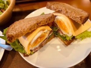 上島珈琲のBLTサンドランチ その2